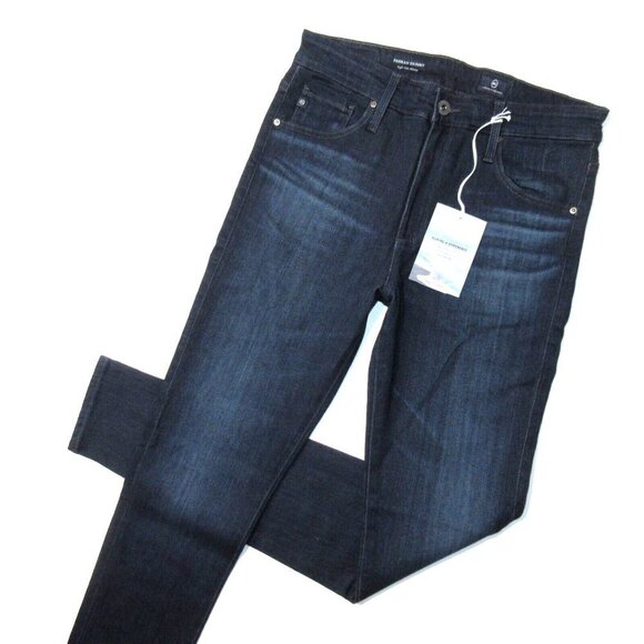 NWT Adriano Goldschmied AG Farrah Skinny in Brooks High Rise Stretch Jeans 29 - Picture 2 of 6